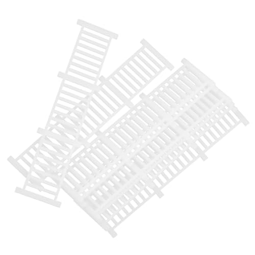 PERSELOSO 8 Stück Retro -geländermodell Zaun Landschaft Grenze Puppe Mini Mikro Für Streikposten Klein Zäune Kanten Moos Gartenzubehör Weiß Abs PERSELOSO 8 Stück Retro -geländermodell Zaun Landschaft Grenze Puppe Mini Mikro Für Streikposten Klein Zäune Kanten Moos Gartenzubehör Weiß Abs von PERSELOSO