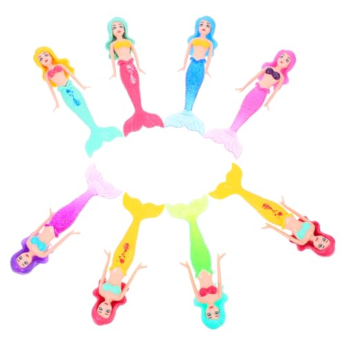 PERSELOSO 8 Stück Tauchspielzeug meerjungfrau Pool Schwimmhilfe Mermaid Miniaturfiguren Meerjungfrau gefälschtes Meerjungfrauenspielzeug Abs PERSELOSO 8 Stück Tauchspielzeug meerjungfrau Pool Schwimmhilfe Mermaid Miniaturfiguren Meerjungfrau gefälschtes Meerjungfrauenspielzeug Abs von PERSELOSO
