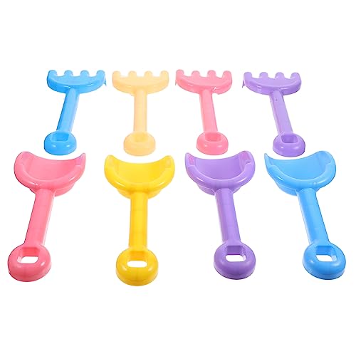 PERSELOSO 8 Stück Teiliges Sandspielzeug aus Buntem Schaufeln und Rechen für Garten und Strand für Fördern von Geschicklichkeit Zufällige Farbe Zufällige Farbe PERSELOSO 8 Stück Teiliges Sandspielzeug aus Buntem Schaufeln und Rechen für Garten und Strand für Fördern von Geschicklichkeit Zufällige Farbe Zufällige Farbe von PERSELOSO