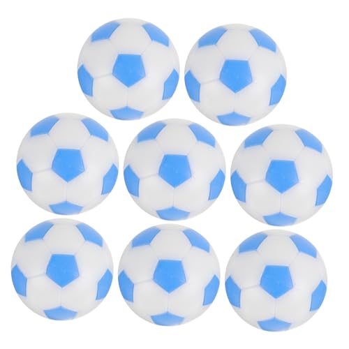 PERSELOSO 8 Stück Teiliges Tischfußball Ersatzball Mini Kickerbälle aus Langlebigem Kunststoff Farbecht in Himmelblau und Weiß als Foosball Zubehör für und Turniergebrauch PERSELOSO 8 Stück Teiliges Tischfußball Ersatzball Mini Kickerbälle aus Langlebigem Kunststoff Farbecht in Himmelblau und Weiß als Foosball Zubehör für und Turniergebrauch von PERSELOSO
