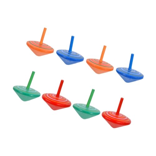 PERSELOSO 8-teiliges Holz-kreiselspielzeug Für Kleinkinder, Bunte Handdrehbare Kreiselspielzeuge Zur Entwicklung Der Hand-Auge-koordination Und Zum Entspannen PERSELOSO 8-teiliges Holz-kreiselspielzeug Für Kleinkinder, Bunte Handdrehbare Kreiselspielzeuge Zur Entwicklung Der Hand-Auge-koordination Und Zum Entspannen von PERSELOSO