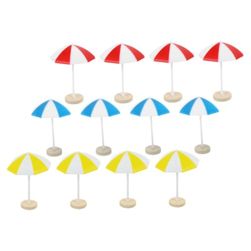 PERSELOSO 8Stücke Puppenhaus Dekoration Strandstil Hochsimulierte Figuren für DIY Gestaltung für Garten und Innenräume Farben von PERSELOSO