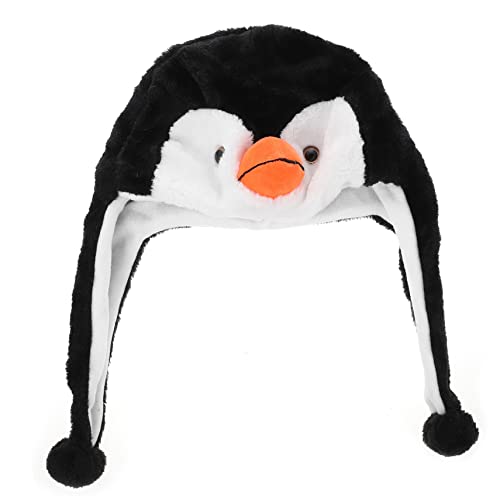 PERSELOSO Adorable Penguin Hat aus Dickem Material Weiche und Langlebige Kopfbedeckung für Kostümpartys und Fotoshootings von PERSELOSO