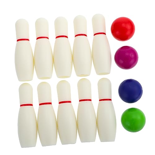 PERSELOSO Bowling Interaktives Eltern Junge Mädchen für Pins und Große Bowlingbälle Fördert Hand Augen Koordination und Spaß Beim von PERSELOSO