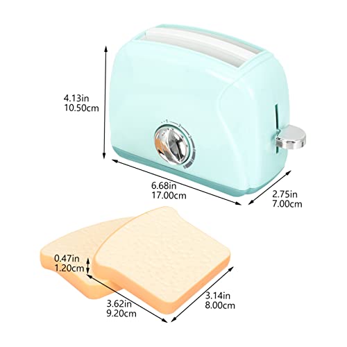 PERSELOSO Brotmaschine kinderküche Kitchen küche küchenzubehör spielsachen Pop-up-Toast- Brotbackmaschine Spielküchenzubehör Plastik von PERSELOSO
