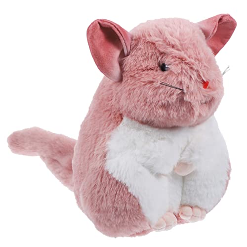 PERSELOSO Chinchilla Plüschspielzeug für Süßer Hamster Plüschkissen Geburtstagsgeschenk für Kleinkinder Perfektes Kuscheltier für Kindergärten und Feste PERSELOSO Chinchilla Plüschspielzeug für Süßer Hamster Plüschkissen Geburtstagsgeschenk für Kleinkinder Perfektes Kuscheltier für Kindergärten und Feste von PERSELOSO