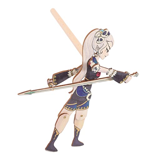 PERSELOSO Chinesisches Schattenpuppenspielzeug Traditionelle Handgefertigte Marionette für Puppentheater Zubehör für Kreative Bastelaktivitäten für Familien und Kindergärten PERSELOSO Chinesisches Schattenpuppenspielzeug Traditionelle Handgefertigte Marionette für Puppentheater Zubehör für Kreative Bastelaktivitäten für Familien und Kindergärten von PERSELOSO