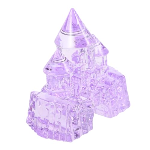 PERSELOSO Crystal Castle Kleines Schloss Schmücken Kind Schlossspielzeug Szene Stütze Schmuck Party Schlossmodelle Vorgeben Schlossverzierungen Mini Plastik Violett PERSELOSO Crystal Castle Kleines Schloss Schmücken Kind Schlossspielzeug Szene Stütze Schmuck Party Schlossmodelle Vorgeben Schlossverzierungen Mini Plastik Violett von PERSELOSO
