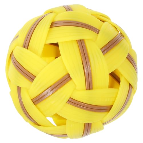 PERSELOSO Multifunktionales Fußballspielzeug Aus Kunststoff Gewebt Für Jungen Aufbewahrungstasche Für Fußballspielzeug Im Freien Vintage-fußball von PERSELOSO