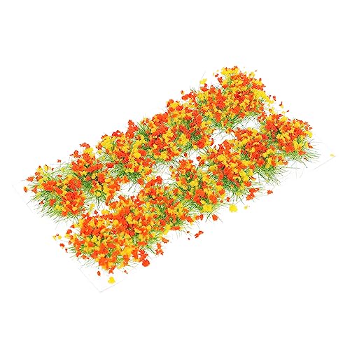 PERSELOSO DIY Miniaturgras mit Künstlichen Blumenclustern Realistische Landschaftsdekoration für Modelleisenbahnen und Szenen Lebendige PERSELOSO DIY Miniaturgras mit Künstlichen Blumenclustern Realistische Landschaftsdekoration für Modelleisenbahnen und Szenen Lebendige von PERSELOSO
