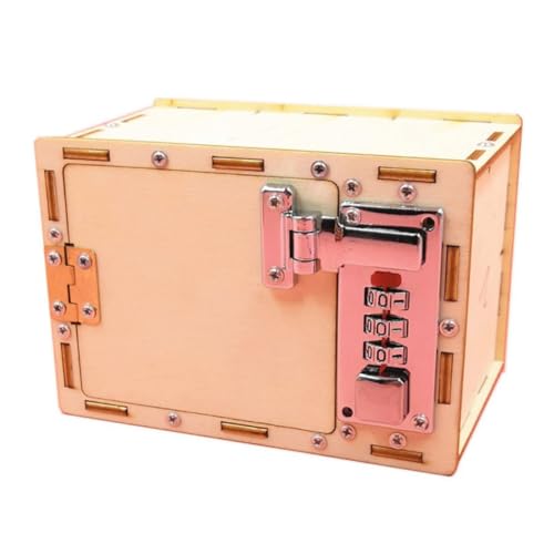PERSELOSO DIY Passwortbox Bastelset für Kreatives Lockbox Herstellungsmaterial für Junge Fördert Handwerkliche Fähigkeiten und Wissenschaftliches Verständnis von PERSELOSO