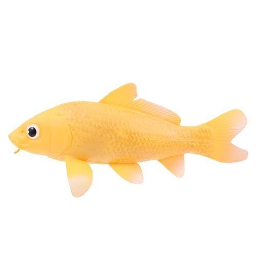 PERSELOSO Dekorativer Koi Fisch aus Kunststoff Realistisches Modell für Innenräume und Bürodekoration Vielseitiges Schmuckstück für Schreibtisch und Regale Stilvolle Indoor Deko von PERSELOSO
