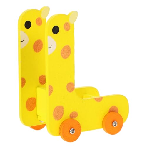 PERSELOSO Dekorativer Mini Wagen Mini Wagen Lagerregal Miniatur Rollwagen Aus Holz Gelb Mini Hausdekoration PERSELOSO Dekorativer Mini Wagen Mini Wagen Lagerregal Miniatur Rollwagen Aus Holz Gelb Mini Hausdekoration von PERSELOSO
