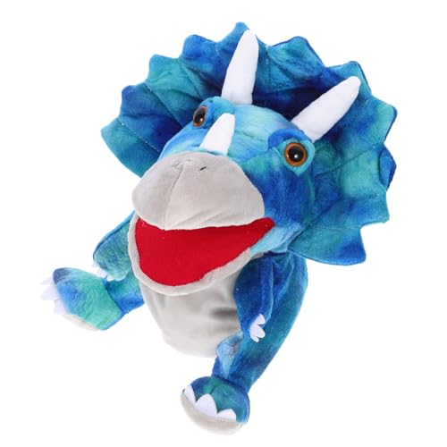 PERSELOSO Dinosaurier Handpuppe aus Plüsch Interaktives Handspielzeug für Perfektes Zubehör für Geschichtenerzählen und Kreative Spielaktivitäten Fördert die Fantasie und Kommunikation PERSELOSO Dinosaurier Handpuppe aus Plüsch Interaktives Handspielzeug für Perfektes Zubehör für Geschichtenerzählen und Kreative Spielaktivitäten Fördert die Fantasie und Kommunikation von PERSELOSO