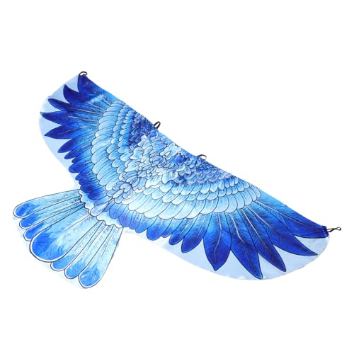 PERSELOSO Eagle Wing Cape für Erwachsene Cosplay Vogel Flügel Kostüm Halloween Party Bühnenauftritt Weicher Umhang für Eagle Role Playing und Themed Events von PERSELOSO