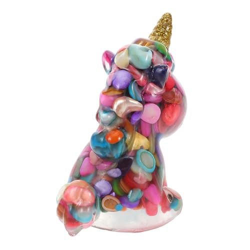 PERSELOSO Einhornrealistische Und Edelsteine schnitzen Figur Für Desktop -dekorationsepoxidharz -Figur Einhornschnitzsteinstatue 6cm PERSELOSO Einhornrealistische Und Edelsteine schnitzen Figur Für Desktop -dekorationsepoxidharz -Figur Einhornschnitzsteinstatue 6cm von PERSELOSO