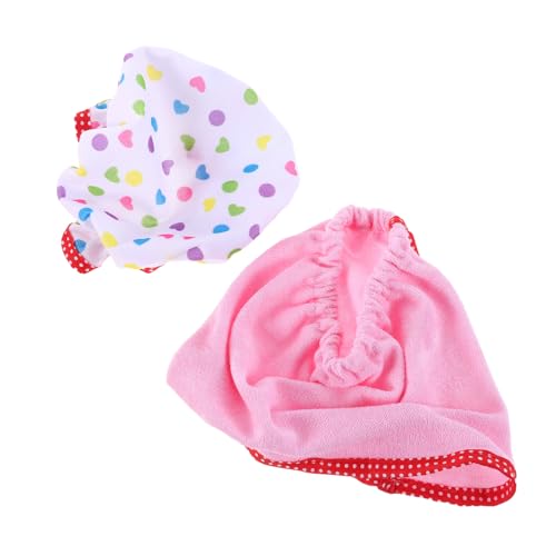 PERSELOSO Elegantes Puppenpyjama mit Badetuch und Mini Hut für Amerikanische Puppen Perfektes Zubehör für Puppenliebhaber und zu Besonderen Anlässen von PERSELOSO