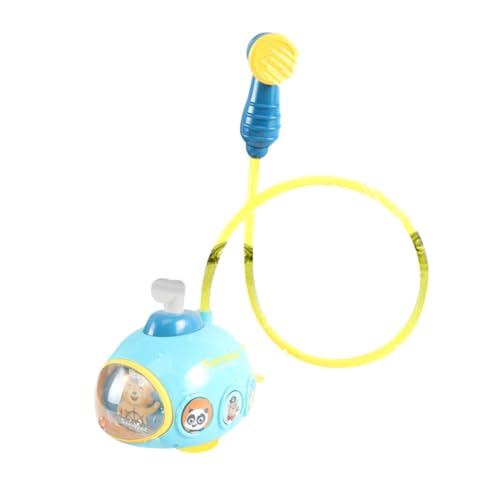 PERSELOSO Elektrischer Wassersprinkler Badespielzeug Cartoon Boot Modell Sicheres Plastik Badewannenspielzeug für Jungen und Mädchen Ab Jahr von PERSELOSO