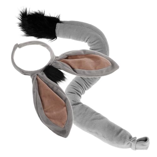 PERSELOSO Einzigartiges Eselohr-stirnband-set Für Erwachsene Tierhaar-accessoires Für Cosplay Halloween Osterkostüme PERSELOSO Einzigartiges Eselohr-stirnband-set Für Erwachsene Tierhaar-accessoires Für Cosplay Halloween Osterkostüme von PERSELOSO