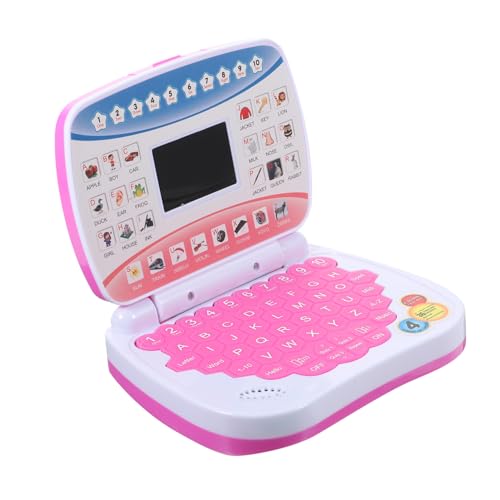 PERSELOSO Mini-Laptop Für Jungen Und Mädchen Im Alter Von 3–7 Jahren Lernspielzeug Computerspielzeug Für Kleinkinder Pädagogisches Lerngerät von PERSELOSO