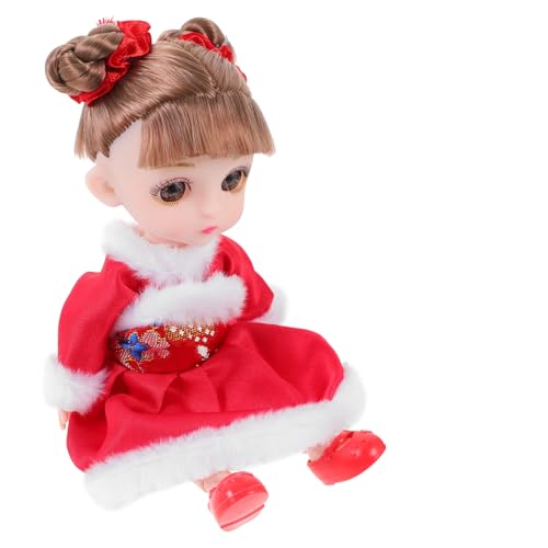 PERSELOSO Frühlingsfest-Puppe dartscheibe mitgebsel die festu trauzeugengeschenke kucheltier lustigt Toy Kostüm Puppe Kostüm Puppe Kostümpuppe Kunststoff rot von PERSELOSO