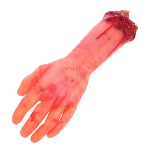 PERSELOSO Gebrochene Hand Mit Prothese Als Dekoration Für Halloween Halloween Party Künstliche Hand Modell Halloween Kostüm Körper Gruselige Halloween Taschen Gesichtsbemalung PERSELOSO Gebrochene Hand Mit Prothese Als Dekoration Für Halloween Halloween Party Künstliche Hand Modell Halloween Kostüm Körper Gruselige Halloween Taschen Gesichtsbemalung von PERSELOSO