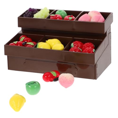 PERSELOSO Gemüseregale Puppe Mini Lebensmittelspielzeug Plätzchen Film winziges -Kit Bausatz Kleiner Aufbewahrungsständer Lebensmittel-Ausstellungsstand Plastik Coffee PERSELOSO Gemüseregale Puppe Mini Lebensmittelspielzeug Plätzchen Film winziges -Kit Bausatz Kleiner Aufbewahrungsständer Lebensmittel-Ausstellungsstand Plastik Coffee von PERSELOSO