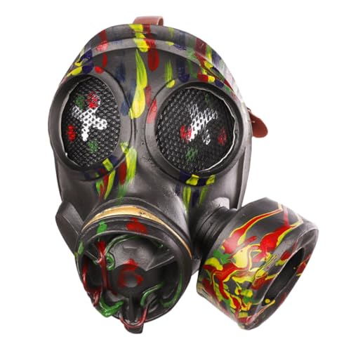 PERSELOSO Halloween Creepy Cosplay Maske Bequemes Headgear für Gruselige Kostümparty Einzigartige Performance Maske für Erwachsene und Teenager für Halloween Dekoration und Feiern von PERSELOSO