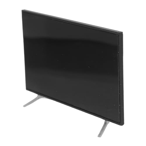 PERSELOSO Hochwertiges Tv Modell Elegantes Design für Kreative Spielumgebungen Realistisches Tragbare Miniatur Deko für Puppenhaus Zubehör PERSELOSO Hochwertiges Tv Modell Elegantes Design für Kreative Spielumgebungen Realistisches Tragbare Miniatur Deko für Puppenhaus Zubehör von PERSELOSO