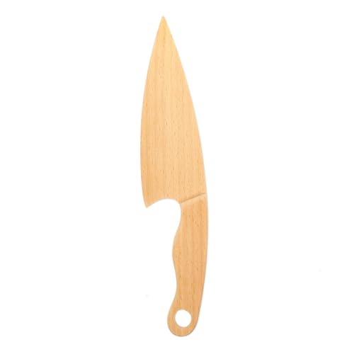 PERSELOSO Holz Küchenmesser Dekorativer Holzschneider für Sicheres Gemüse für Kinderküche Natürliche Buchenfarbe Pädagogisches Küchenspielzeug PERSELOSO Holz Küchenmesser Dekorativer Holzschneider für Sicheres Gemüse für Kinderküche Natürliche Buchenfarbe Pädagogisches Küchenspielzeug von PERSELOSO