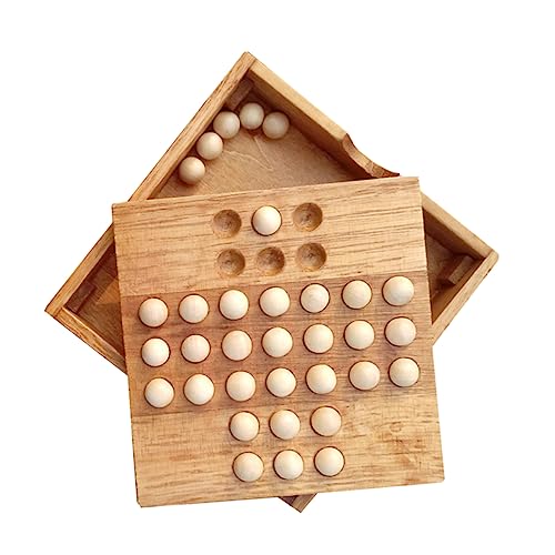 PERSELOSO Holzspielzeug Schachspiel Klassisches Denkspiel für Familien und Freunde Fördert Intelligenz und Logisches Geeignet für Große und Brettspiel Enthusiasten PERSELOSO Holzspielzeug Schachspiel Klassisches Denkspiel für Familien und Freunde Fördert Intelligenz und Logisches Geeignet für Große und Brettspiel Enthusiasten von PERSELOSO