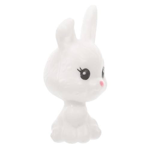 PERSELOSO Kaninchen Hasen kaninchenspielzeuge wohnungseinrichtung deko Home spieluhr hase Mini-Hasen-Dekorationen Gartenverzierung Mini-Hasenfigur Kleiner Hase Plastik von PERSELOSO