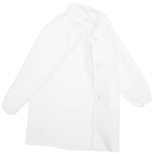 PERSELOSO Kinderkostüm Laborkittel Weiß Wissenschaftler Outfit Cosplay Rollenspiel für Partys und Bühnenaufführungen Langarm Laborkittel Bequem und Waschbar PERSELOSO Kinderkostüm Laborkittel Weiß Wissenschaftler Outfit Cosplay Rollenspiel für Partys und Bühnenaufführungen Langarm Laborkittel Bequem und Waschbar von PERSELOSO
