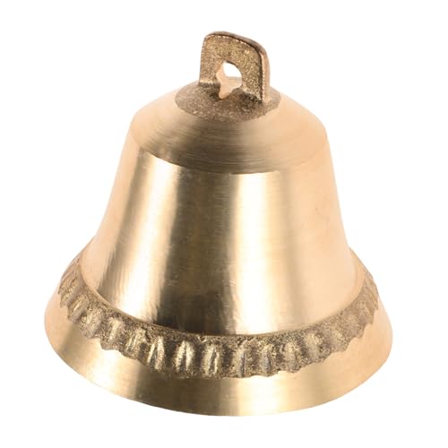 PERSELOSO Kleine Goldene Glocken, Vintage-Messing-Glocken-Charms, Retro-bastelglocke, Mini-klingelglocke, Feng-Shui-Glocke Für DIY Windspiele, Türklingel-anhänger, Hundehalsband PERSELOSO Kleine Goldene Glocken, Vintage-Messing-Glocken-Charms, Retro-bastelglocke, Mini-klingelglocke, Feng-Shui-Glocke Für DIY Windspiele, Türklingel-anhänger, Hundehalsband von PERSELOSO