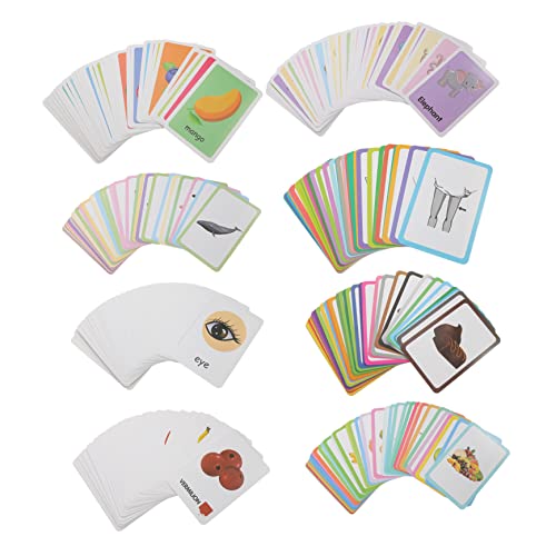 PERSELOSO Fröhliche Lernkarten Für Junge Mädchen Interaktive Flash-Karten Für Früchte Und Tiere Tragbares Spielzeug Kognitiven Fähigkeiten Für Vorschule Und Homeschooling PERSELOSO Fröhliche Lernkarten Für Junge Mädchen Interaktive Flash-Karten Für Früchte Und Tiere Tragbares Spielzeug Kognitiven Fähigkeiten Für Vorschule Und Homeschooling von PERSELOSO