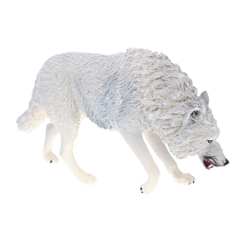 PERSELOSO Kognitives Wolfsmodell Detaillierte und Realistische Wolfsstatue für Dekoration von Bücherregalen Schreibtischen und Kinderzimmern Fördert die Kognitive PERSELOSO Kognitives Wolfsmodell Detaillierte und Realistische Wolfsstatue für Dekoration von Bücherregalen Schreibtischen und Kinderzimmern Fördert die Kognitive von PERSELOSO