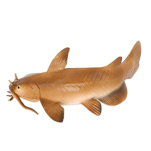 PERSELOSO Künstliches Catfish Modell aus Kunststoff Realistisches Tier für Sicheres und Langlebiges Deko Element für Zuhause und Büro für Kognitive Spiele PERSELOSO Künstliches Catfish Modell aus Kunststoff Realistisches Tier für Sicheres und Langlebiges Deko Element für Zuhause und Büro für Kognitive Spiele von PERSELOSO