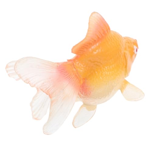 PERSELOSO Künstliches Goldfischspielzeug aus Bewegliches Aquarium für Realistische Meereskreaturen für Kognitive Entwicklung und Sicheres PERSELOSO Künstliches Goldfischspielzeug aus Bewegliches Aquarium für Realistische Meereskreaturen für Kognitive Entwicklung und Sicheres von PERSELOSO