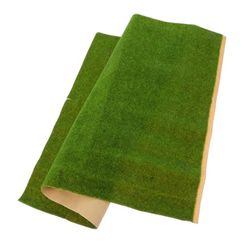 PERSELOSO Kunstrasen Künstliche Graskulisse Simuliertes Rasenmoos Künstliche Grasdekoration Künstliche Grasmatte Gefälschter Grasteppich Grünes Gras Modellgras Nylon-rasenpapier Light Green PERSELOSO Kunstrasen Künstliche Graskulisse Simuliertes Rasenmoos Künstliche Grasdekoration Künstliche Grasmatte Gefälschter Grasteppich Grünes Gras Modellgras Nylon-rasenpapier Light Green von PERSELOSO
