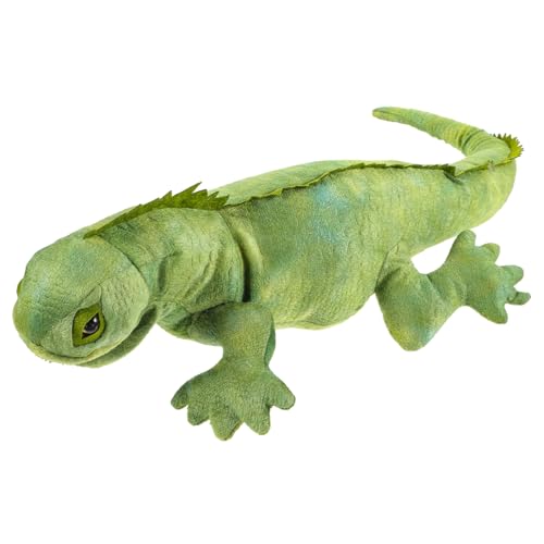 PERSELOSO Kunterbuntes Plüsch Echsentier Lustiges Stofftier Weiche Berührung für Dekoration für Spielzimmer und Schreibtisch Grün PERSELOSO Kunterbuntes Plüsch Echsentier Lustiges Stofftier Weiche Berührung für Dekoration für Spielzimmer und Schreibtisch Grün von PERSELOSO
