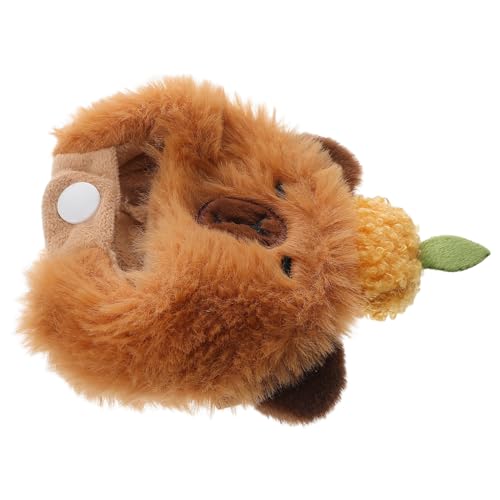 PERSELOSO Kuschelplüsch Meerschweinchen Hut für Puppen Süßes Kostüm Accessoire für Halloween und Cosplay für Kreative Rollenspiele und Vielseitigen Spielspaß von PERSELOSO