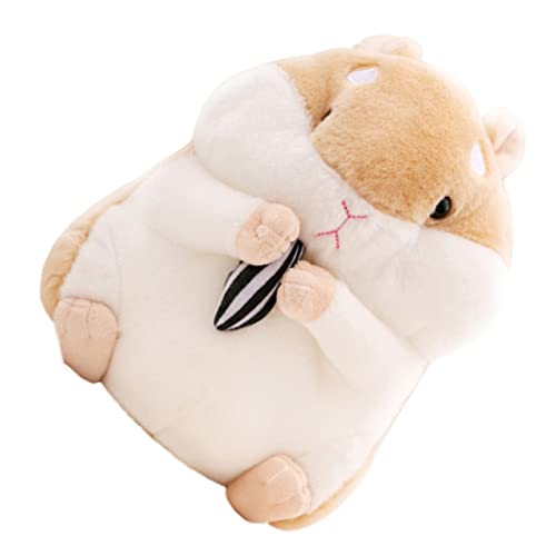 PERSELOSO Kuscheltier Hamster Plüschspielzeug Süßes und Lebensechtes Plüschtier für für Geburtstage Geeignet für Spiel und Dekoration aus Hochwertigem Material von PERSELOSO