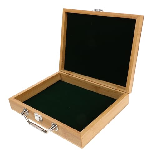 PERSELOSO Leere Mahjong-, Holz-, Reise-schmuckschatulle, Holz-, Mahjong-tragebox, Mahjong-Fliesen-Box PERSELOSO Leere Mahjong-, Holz-, Reise-schmuckschatulle, Holz-, Mahjong-tragebox, Mahjong-Fliesen-Box von PERSELOSO