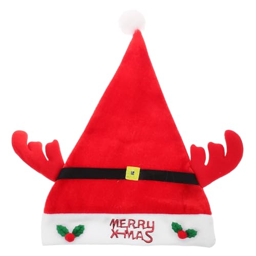PERSELOSO Lustige Tierhüte, Weihnachts-rentiermütze, Rentiergeweih, Hirsch, Elch, Weihnachtsstirnbänder, Rentierhorn-stirnbänder, Feiertags-rentier-kopfbedeckung PERSELOSO Lustige Tierhüte, Weihnachts-rentiermütze, Rentiergeweih, Hirsch, Elch, Weihnachtsstirnbänder, Rentierhorn-stirnbänder, Feiertags-rentier-kopfbedeckung von PERSELOSO
