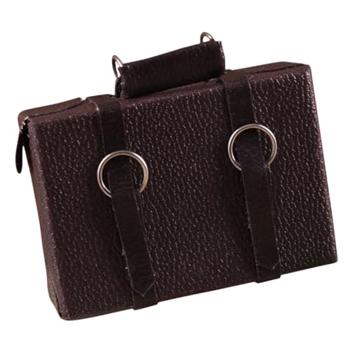 PERSELOSO Maßstab Dekorativer Koffer für Puppenhaus Vintage Stil Vielseitig Einsetzbar für Realistische Szenen und Miniaturmodelle PERSELOSO Maßstab Dekorativer Koffer für Puppenhaus Vintage Stil Vielseitig Einsetzbar für Realistische Szenen und Miniaturmodelle von PERSELOSO