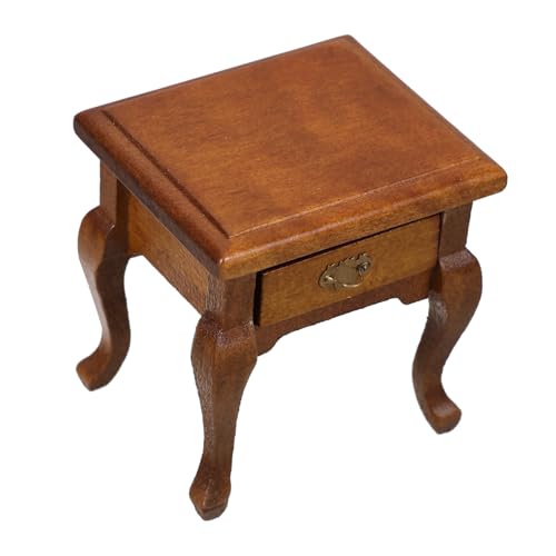 PERSELOSO Maßstab Holz Beistelltisch im Französischen Landhausstil Authentisches Schlafzimmermöbel für Miniatur Wohnzimmer und Schlafzimmer PERSELOSO Maßstab Holz Beistelltisch im Französischen Landhausstil Authentisches Schlafzimmermöbel für Miniatur Wohnzimmer und Schlafzimmer von PERSELOSO