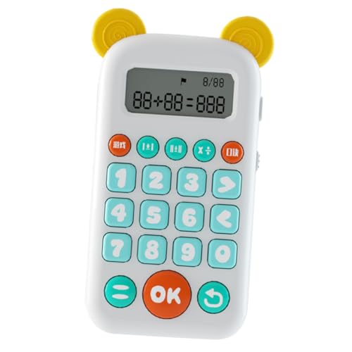 PERSELOSO Mathematik Lernspielzeug für Jahre Interaktiver Rechentrainer mit Addition Subtraktion Multiplikation und Division Robustes Lernspielzeug zur Mathematischer Fähigkeiten Blau von PERSELOSO