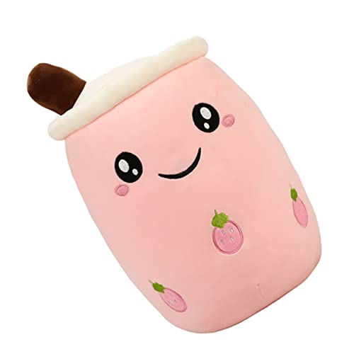 PERSELOSO Milchteekissen Kawaii Großes Plüschtier Form von Bubble Tea Babyspielzeug für Rollenspiele Perfektes für Freunde PERSELOSO Milchteekissen Kawaii Großes Plüschtier Form von Bubble Tea Babyspielzeug für Rollenspiele Perfektes für Freunde von PERSELOSO