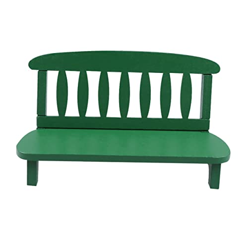 PERSELOSO Mini Holz Settee Modell Vintage Deko für Kreative Fotoprops Grünes für Home Office Dekoration Detailverliebt und Charmant PERSELOSO Mini Holz Settee Modell Vintage Deko für Kreative Fotoprops Grünes für Home Office Dekoration Detailverliebt und Charmant von PERSELOSO