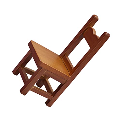 PERSELOSO Mini Möbelstuhl Mini Heimdekoration Miniatur Miniatur Möbel Miniatur Retro Stuhl Möbel Ornamente Stühle Entzückendes Mini Möbelmodell Aus Holz PERSELOSO Mini Möbelstuhl Mini Heimdekoration Miniatur Miniatur Möbel Miniatur Retro Stuhl Möbel Ornamente Stühle Entzückendes Mini Möbelmodell Aus Holz von PERSELOSO